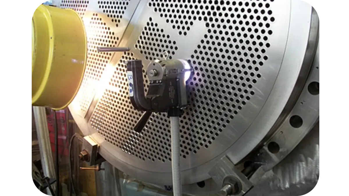 Welding operation at DC Fabricators